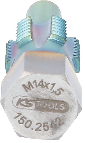 KS Tools Gewindeschneider mit Führungsbolzen für Temperatursensoren M14 x 1,5 Produktbild KS Tools Gewindeschneider mit Führungsbolzen für Temperatursensoren M14 x 1,5 bild 3