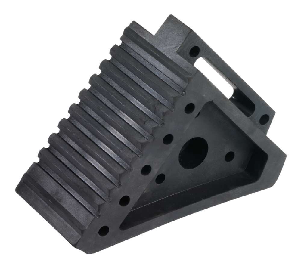KS Tools Gummi Unterleg Keil mit Griff Länge 200 mm Breite 100 mm Produktbild KS Tools Gummi Unterleg Keil mit Griff Länge 200 mm Breite 100 mm