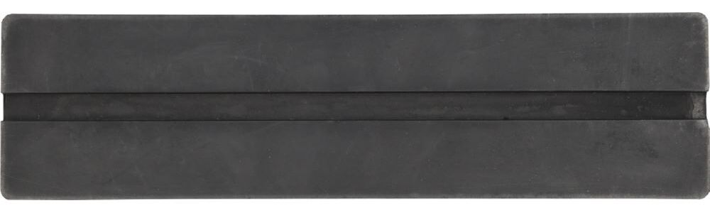 Produktbild Gummiauflage 09 mit Nut für Hebebühnen, 373 x 100 x 35 mm bild 2