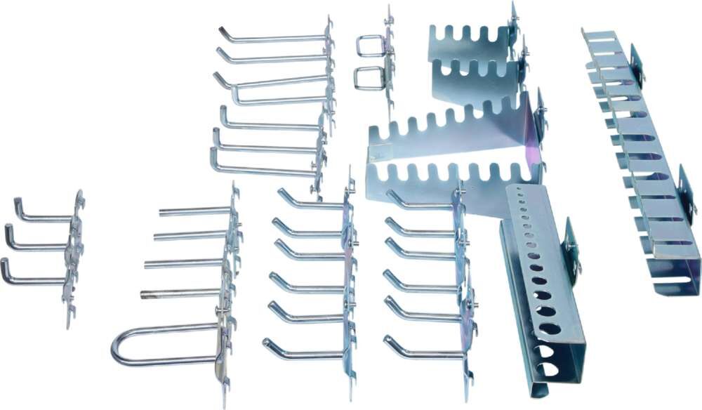 KS Tools Hakensortiment für Lochplatten 28 teilig KS Tools Hakensortiment für Lochplatten 28 teilig