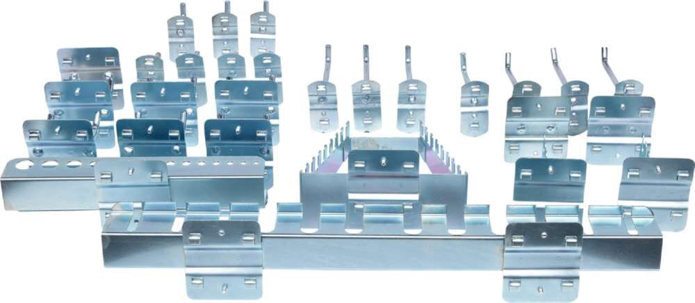 KS Tools Hakensortiment für Lochplatten 28 teilig KS Tools Hakensortiment für Lochplatten 28 teilig