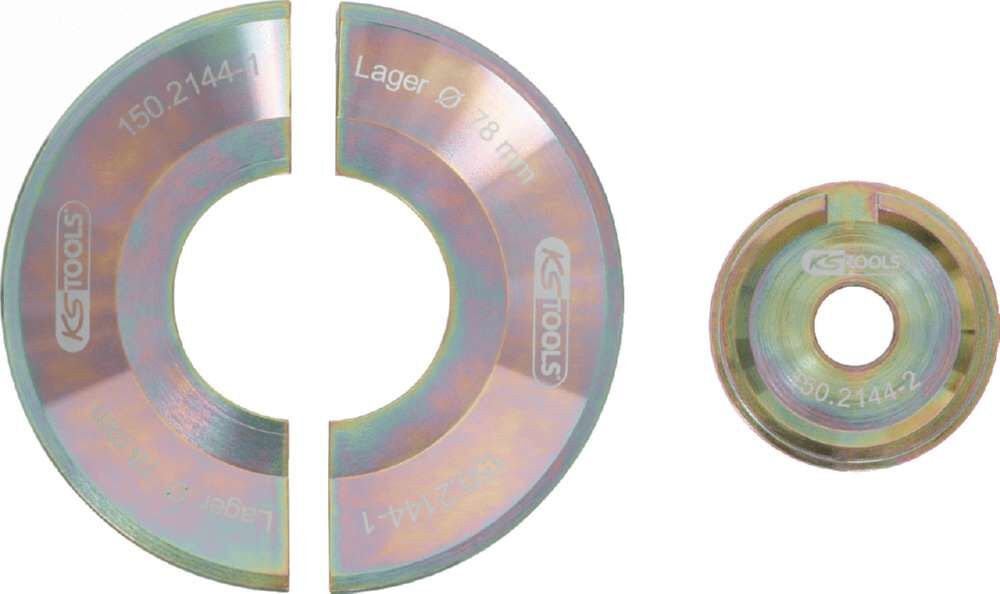 KS Tools Halbschalen Satz 3 Teile Ford Focus Volvo Durchmesser 78 mm Produktbild KS Tools Halbschalen Satz 3 Teile Ford Focus Volvo Durchmesser 78 mm