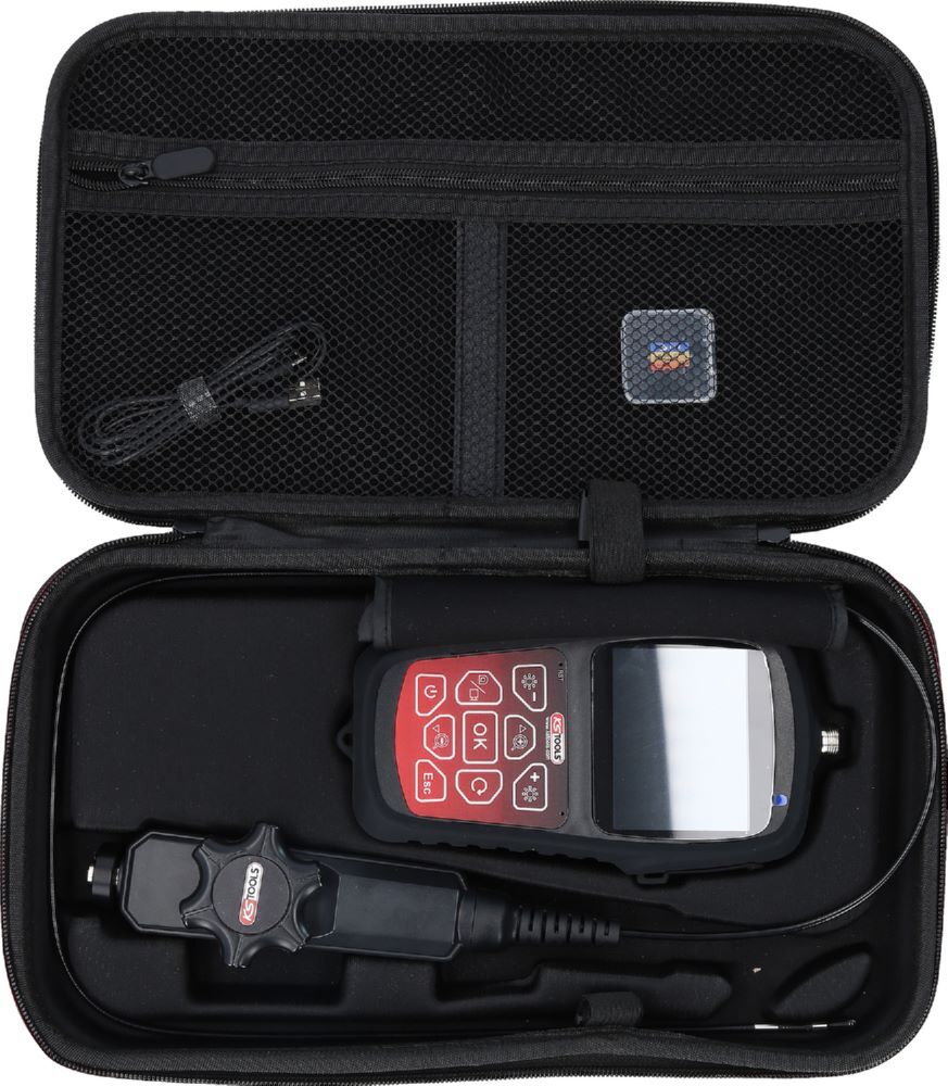 Produktbild HD-Videoskop-Satz mit Ø 3,9 mm 180° und 0° HD Frontkamera-Sonde, flexible PVC Hü bild 3