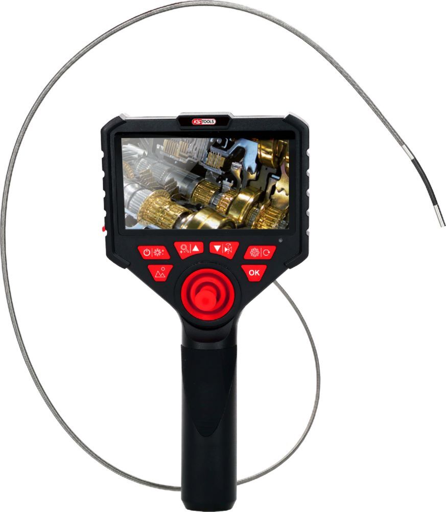 Produktbild KS Tools HD Videoskop Satz mit 3,9 mm Durchmesser HD Frontkamera Sonde