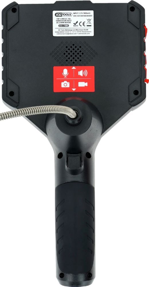 Produktbild HD-Videoskop-Satz mit Ø 3,9 mm 720° und 0° HD Frontkamera-Sonde, flexible PVC Hü bild 4