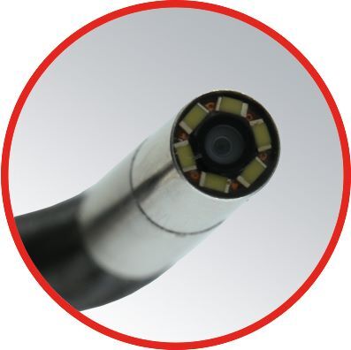 Produktbild HD-Videoskop-Sonde mit Ø 3,9mm 180°/0°, flexible PVC Hülle bild 7