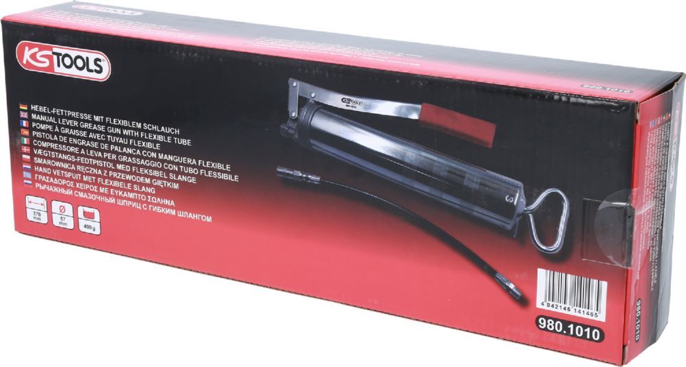 Produktbild Hebel-Fettpresse mit flexiblem Schlauch, 400g bild 3