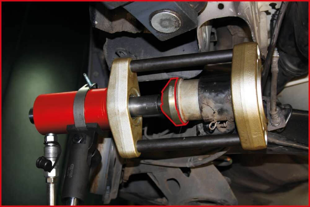 KS Tools Hinterachsbuchsen Satz für Volkswagen Audi Seat und Skoda 4 Teile Produktbild KS Tools Hinterachsbuchsen Satz für Volkswagen Audi Seat und Skoda 4 Teile bild 2