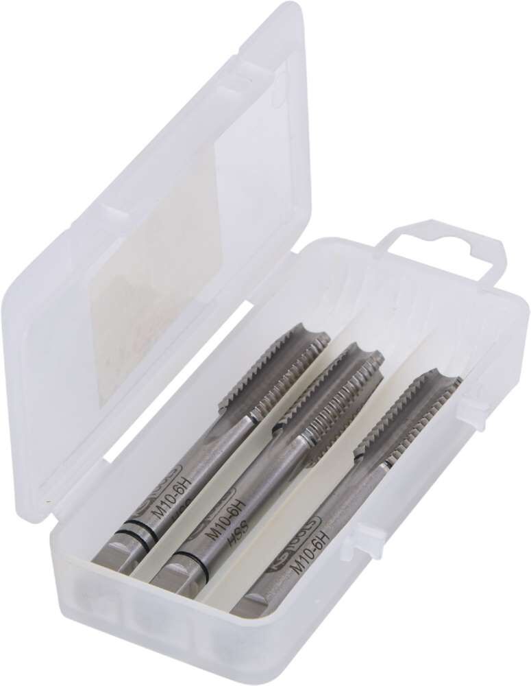KS Tools HSS Handgewindebohrersatz M10x1,5 3 Teile Produktbild KS Tools HSS Handgewindebohrersatz M10x1,5 3 Teile bild 6
