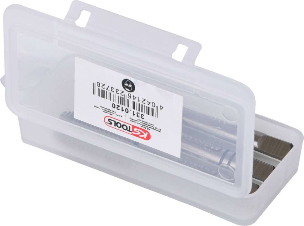 KS Tools HSS Handgewindebohrersatz M12x1,75 3 Teile Produktbild KS Tools HSS Handgewindebohrersatz M12x1,75 3 Teile bild 4