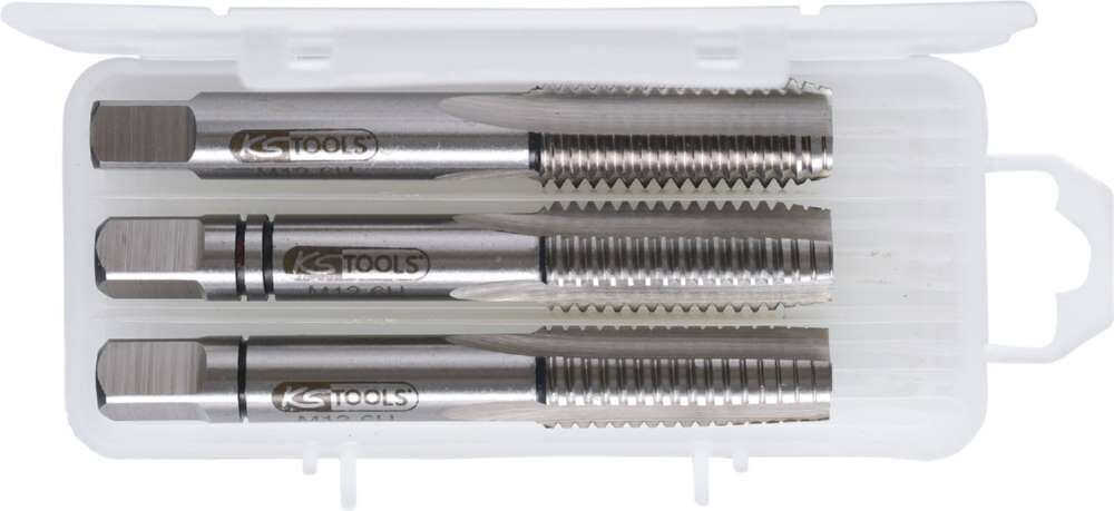 KS Tools HSS Handgewindebohrersatz M12x1,75 3 Teile Produktbild KS Tools HSS Handgewindebohrersatz M12x1,75 3 Teile bild 5