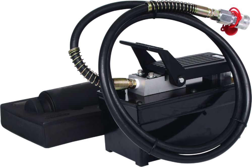 Produktbild Hydraulik-Einheit 16t, mit Luft-Hydraulik-Pumpe, 13-tlg. bild 3
