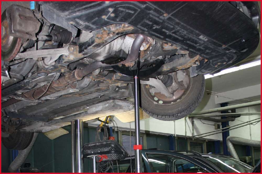 KS Tools Hydraulik Getriebeheber mit Tisch Traglast 500kg Produktbild KS Tools Hydraulik Getriebeheber mit Tisch Traglast 500kg bild 2