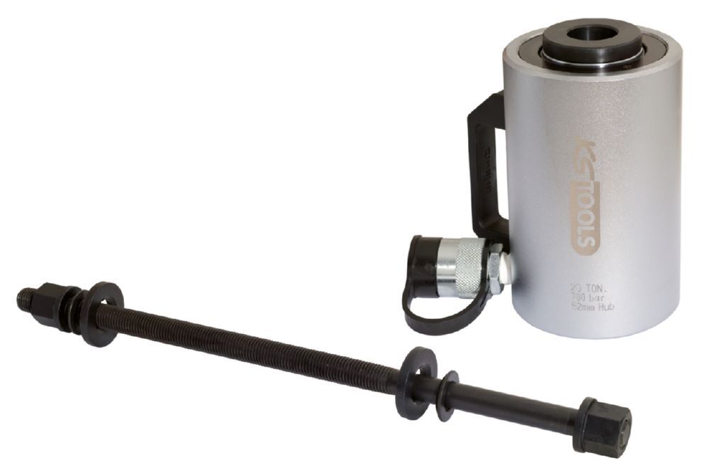 KS Tools LKW Hydraulik Hohlkolbenzylinder Satz 20 t mit Spindel 2 teilig Produktbild KS Tools LKW Hydraulik Hohlkolbenzylinder Satz 20 t mit Spindel 2 teilig