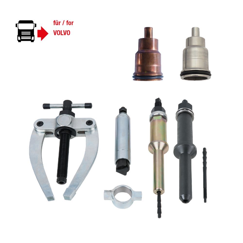 Produktbild KS Tools Injektor Hülsen Abzieher Satz für Volvo FM12 5 teilig