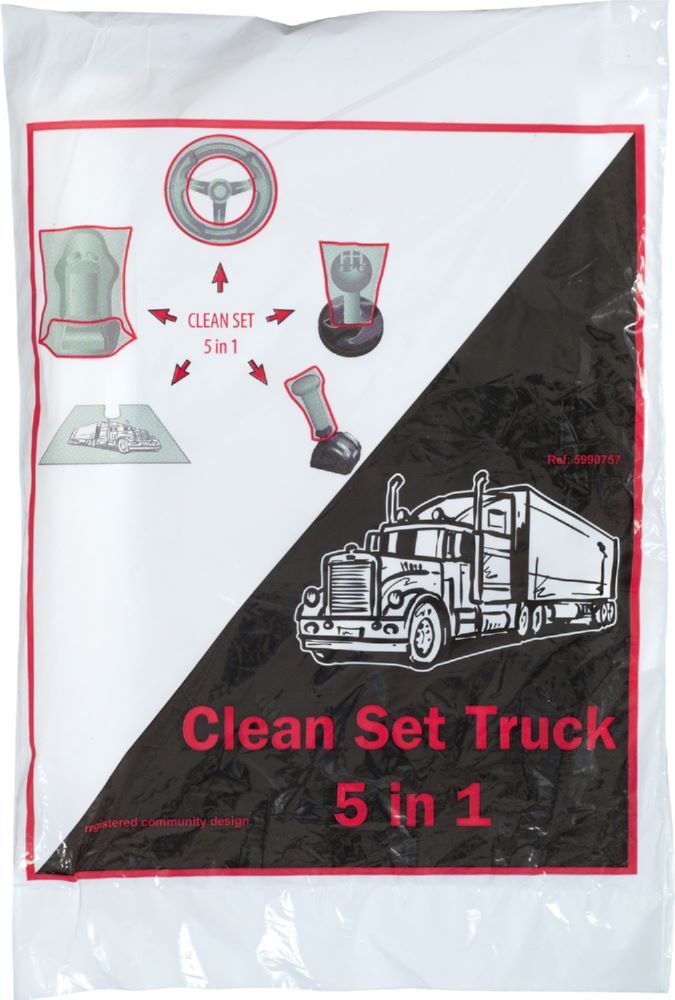 Produktbild KS Tools Innenraum Schoner Set 5 in 1 für LKW 100er Pack