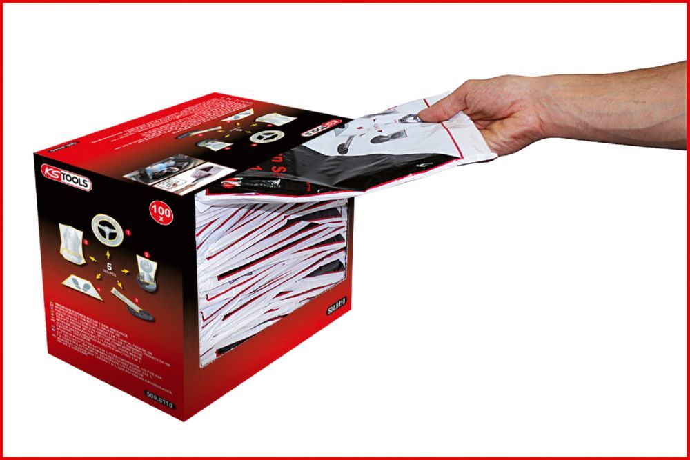 Produktbild Innenraum-Schoner Set 5 in 1, LKW, 100er-Pack bild 2