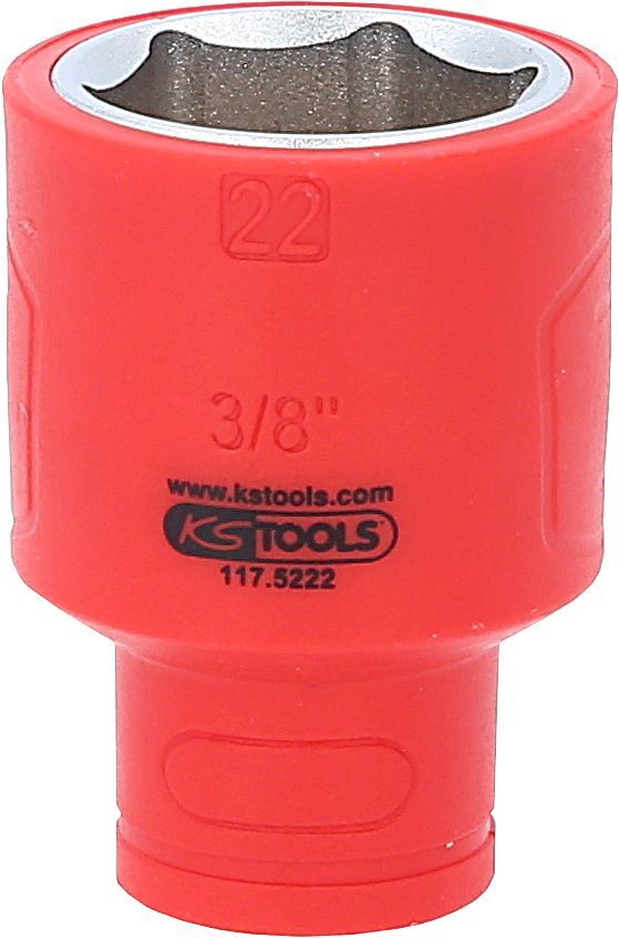 Produktbild 3/8" Isolierte Stecknuss, 22mm bild 3