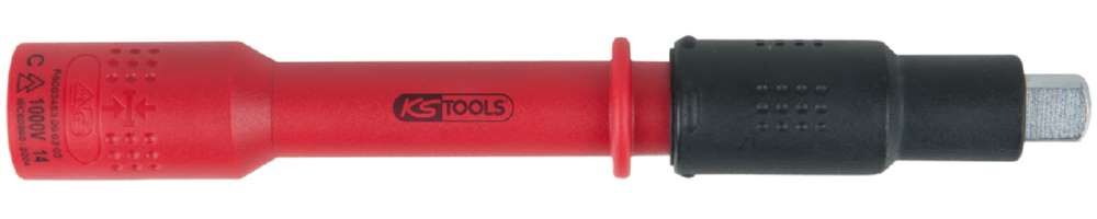 KS Tools 3/8 Zoll Isolierte Verlängerung 150mm Produktbild KS Tools 3/8 Zoll Isolierte Verlängerung 150mm