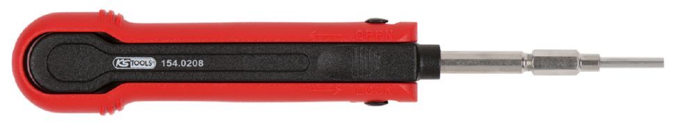 KS Tools Kabel Entriegelungswerkzeug für Rundsteckhülsen 1,5 mm 157 mm Produktbild KS Tools Kabel Entriegelungswerkzeug für Rundsteckhülsen 1,5 mm 157 mm