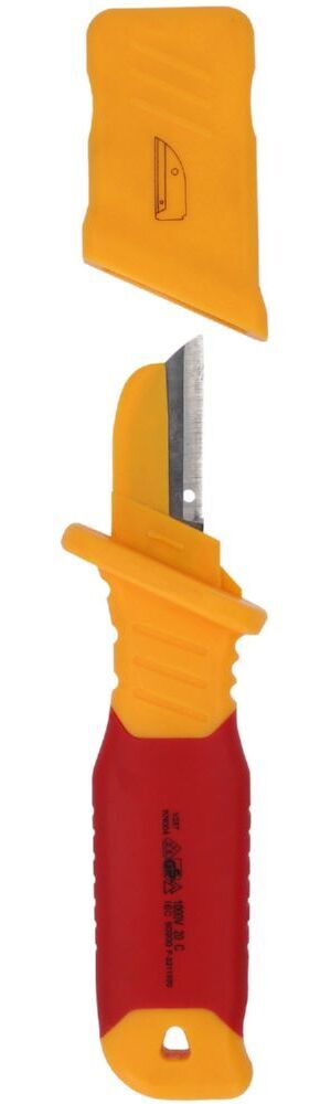 Produktbild Kabelmesser mit Schutzisolierung und gerader Klinge, 200mm bild 2