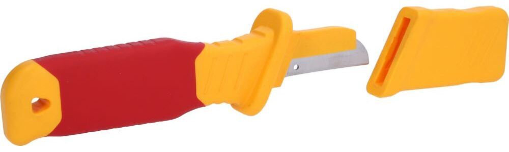 Produktbild Kabelmesser mit Schutzisolierung und gerader Klinge, 200mm bild 3
