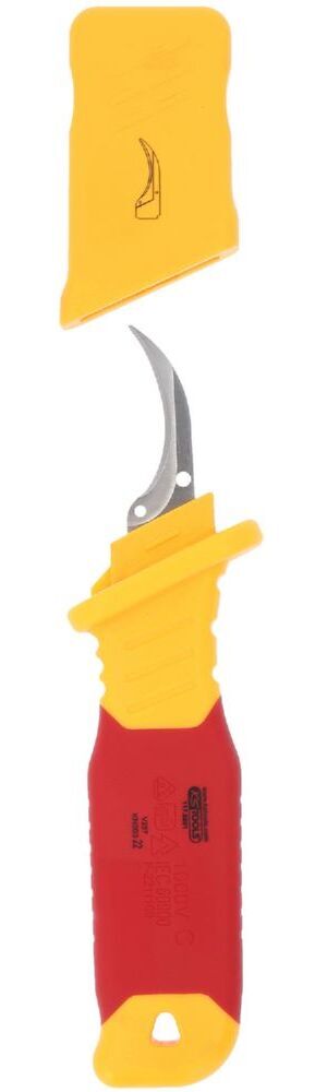 Produktbild Kabelmesser mit Schutzisolierung und Hakenklinge, 200mm bild 2