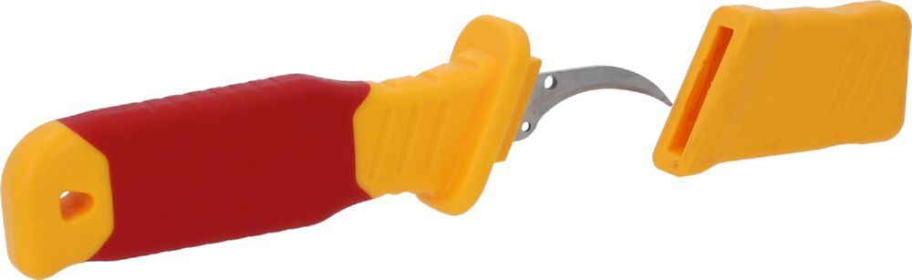 Produktbild Kabelmesser mit Schutzisolierung und Hakenklinge, 200mm bild 3