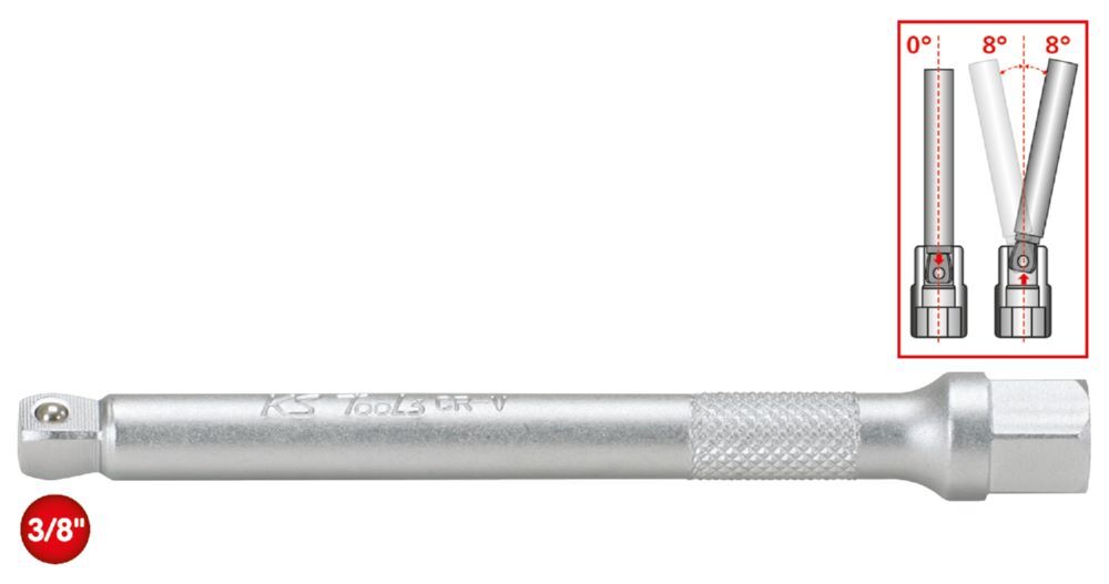 KS Tools 3/8 Zoll Kipp-Verlängerung Gesamtlänge 450 mm KS Tools 3/8 Zoll Kipp-Verlängerung Gesamtlänge 450 mm