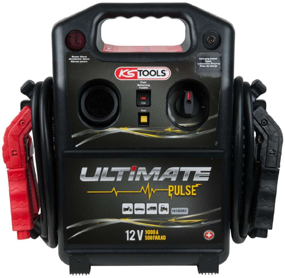 KS Tools Starthilfegerät mobil 1800A Kondensator Booster 12 Volt KS Tools Starthilfegerät mobil 1800A Kondensator Booster 12 Volt