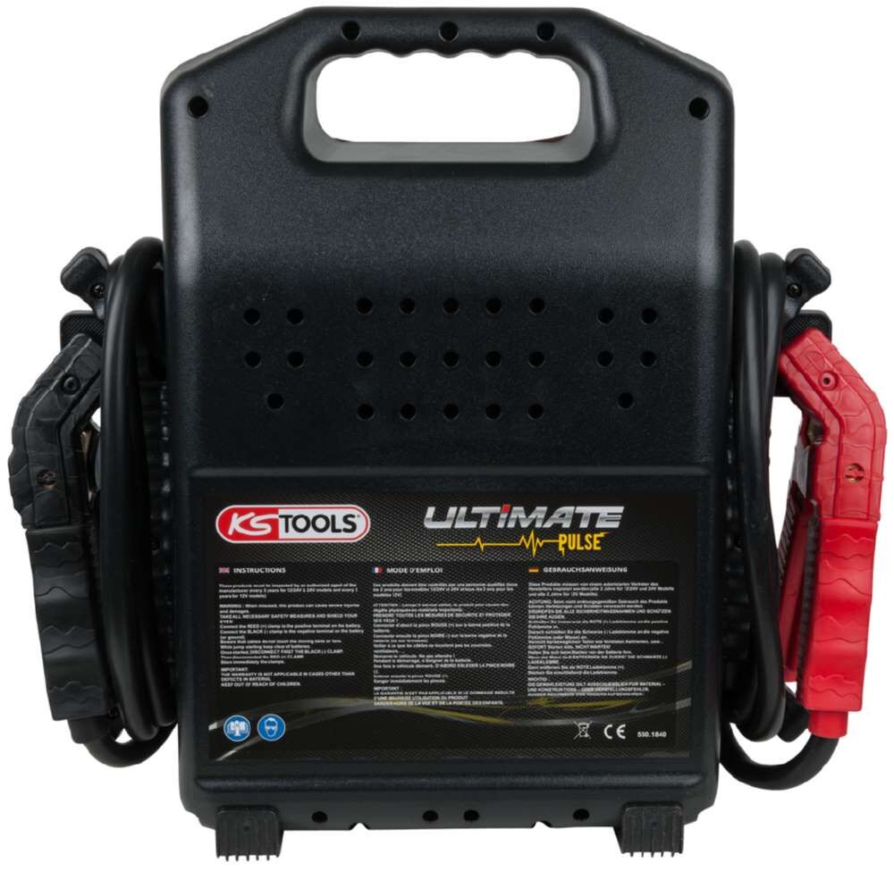 KS Tools Starthilfegerät mobil 1800A Kondensator Booster 12 Volt KS Tools Starthilfegerät mobil 1800A Kondensator Booster 12 Volt