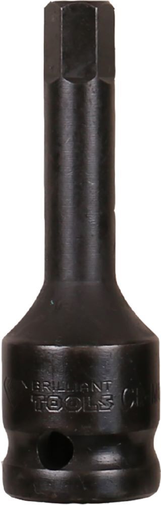 Brilliant Tools Kraft Bit Stecknuss 1/2 Zoll Innensechskant 6 mm Produktbild Brilliant Tools Kraft Bit Stecknuss 1/2 Zoll Innensechskant 6 mm