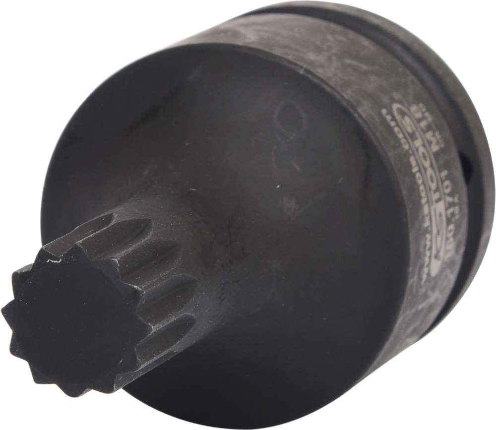 KS Tools 3/4 Zoll Kraft Bit Stecknuss für Vielzahn XZN® Schrauben kurz Produktbild KS Tools 3/4 Zoll Kraft Bit Stecknuss für Vielzahn XZN® Schrauben kurz bild 2