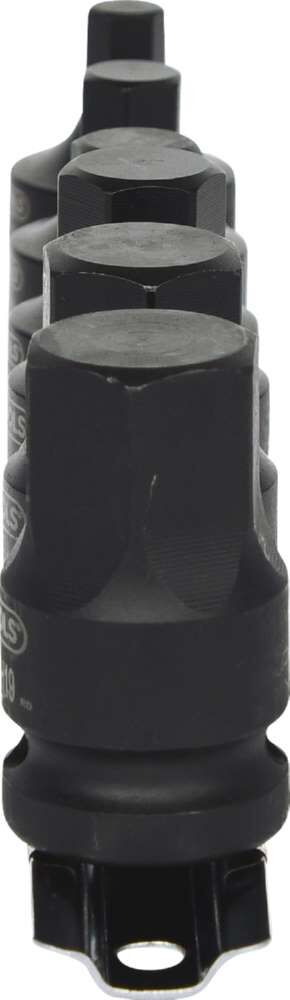 KS Tools 1/2 Zoll Kraft-Bit-Stecknuss-Satz kurz 6 Teile Produktbild KS Tools 1/2 Zoll Kraft-Bit-Stecknuss-Satz kurz 6 Teile bild 2