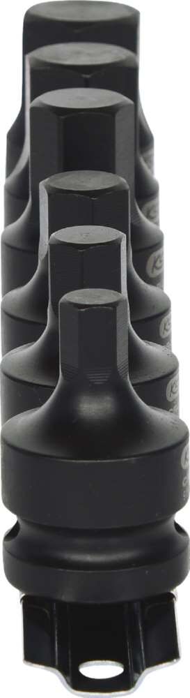 KS Tools 1/2 Zoll Kraft-Bit-Stecknuss-Satz kurz 6 Teile Produktbild KS Tools 1/2 Zoll Kraft-Bit-Stecknuss-Satz kurz 6 Teile bild 4