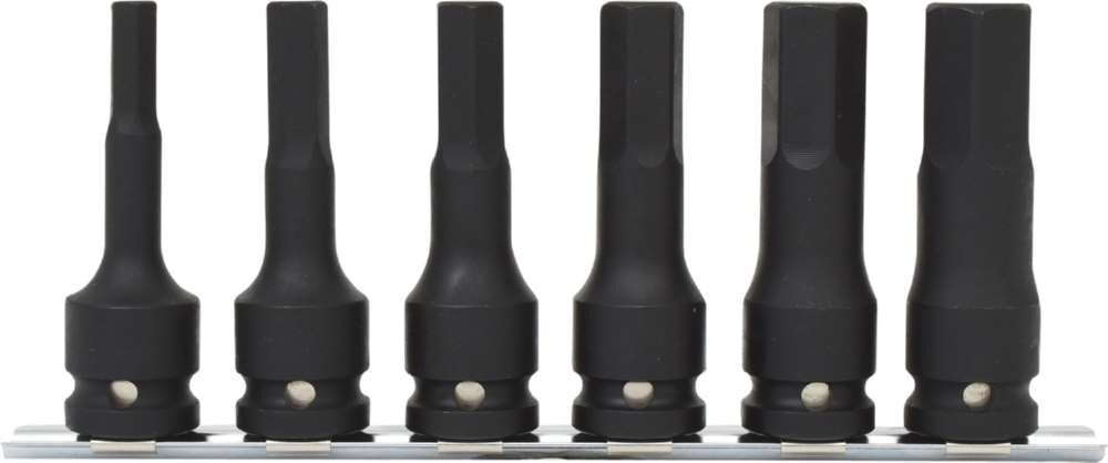 KS Tools 1/2 Zoll Kraft-Bit-Stecknuss-Satz lang 6 Teile Produktbild KS Tools 1/2 Zoll Kraft-Bit-Stecknuss-Satz lang 6 Teile bild 3