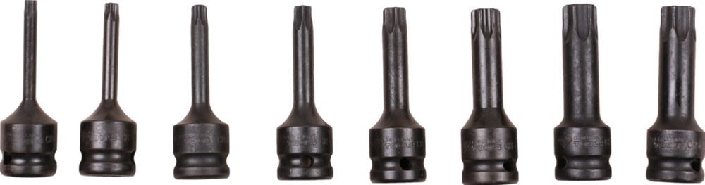 Brilliant Tools Kraft Bit Stecknuss Satz 1/2 Zoll 8 Teile Torx T30 bis T80 Brilliant Tools Kraft Bit Stecknuss Satz 1/2 Zoll 8 Teile Torx T30 bis T80