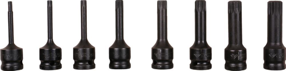 Brilliant Tools Kraft Bit Stecknuss Satz 1/2 Zoll 8 Teile XZN M5 bis M18 Produktbild Brilliant Tools Kraft Bit Stecknuss Satz 1/2 Zoll 8 Teile XZN M5 bis M18 bild 3