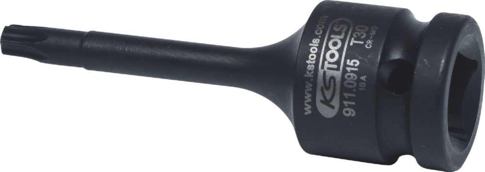 KS Tools 1/2 Zoll Kraft-Bit-Stecknuss Torx lang T30 Produktbild KS Tools 1/2 Zoll Kraft-Bit-Stecknuss Torx lang T30 bild 2