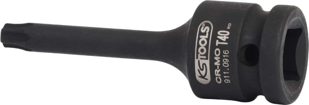 KS Tools 1/2 Zoll Kraft-Bit-Stecknuss Torx lang T40 Produktbild KS Tools 1/2 Zoll Kraft-Bit-Stecknuss Torx lang T40