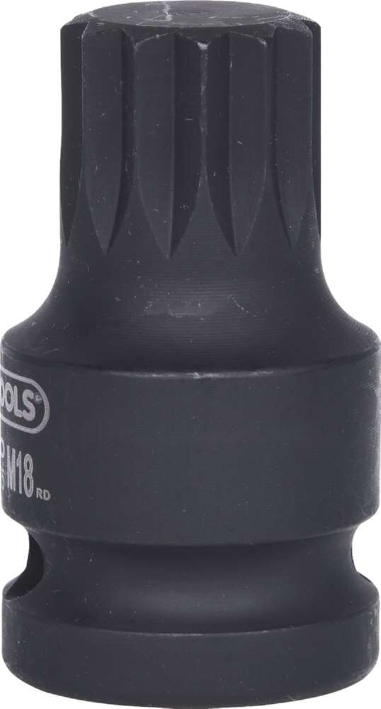 KS Tools 1/2 Zoll Kraft Bit Stecknuss XZN kurz M18 Produktbild KS Tools 1/2 Zoll Kraft Bit Stecknuss XZN kurz M18 bild 10