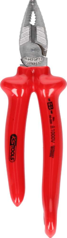 KS Tools 1000V Kraft-Kombinationszange mit Sicherungsöse für Sicherheitsleine 205 mm Produktbild KS Tools 1000V Kraft-Kombinationszange mit Sicherungsöse für Sicherheitsleine 205 mm