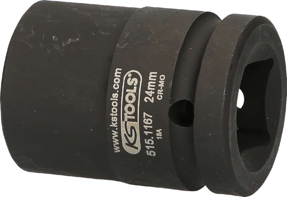 KS Tools 3/4 Zoll Kraft Stecknuss Adapter Profilgrösse 24 mm Produktbild KS Tools 3/4 Zoll Kraft Stecknuss Adapter Profilgrösse 24 mm