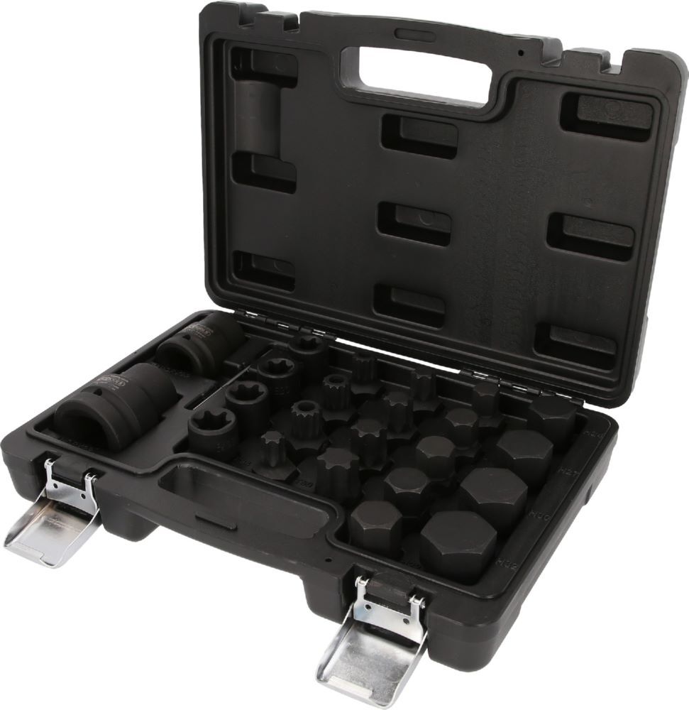 Produktbild KS Tools Kraft Wechselbit Satz 3/4 Zoll 1 Zoll 23 teilig