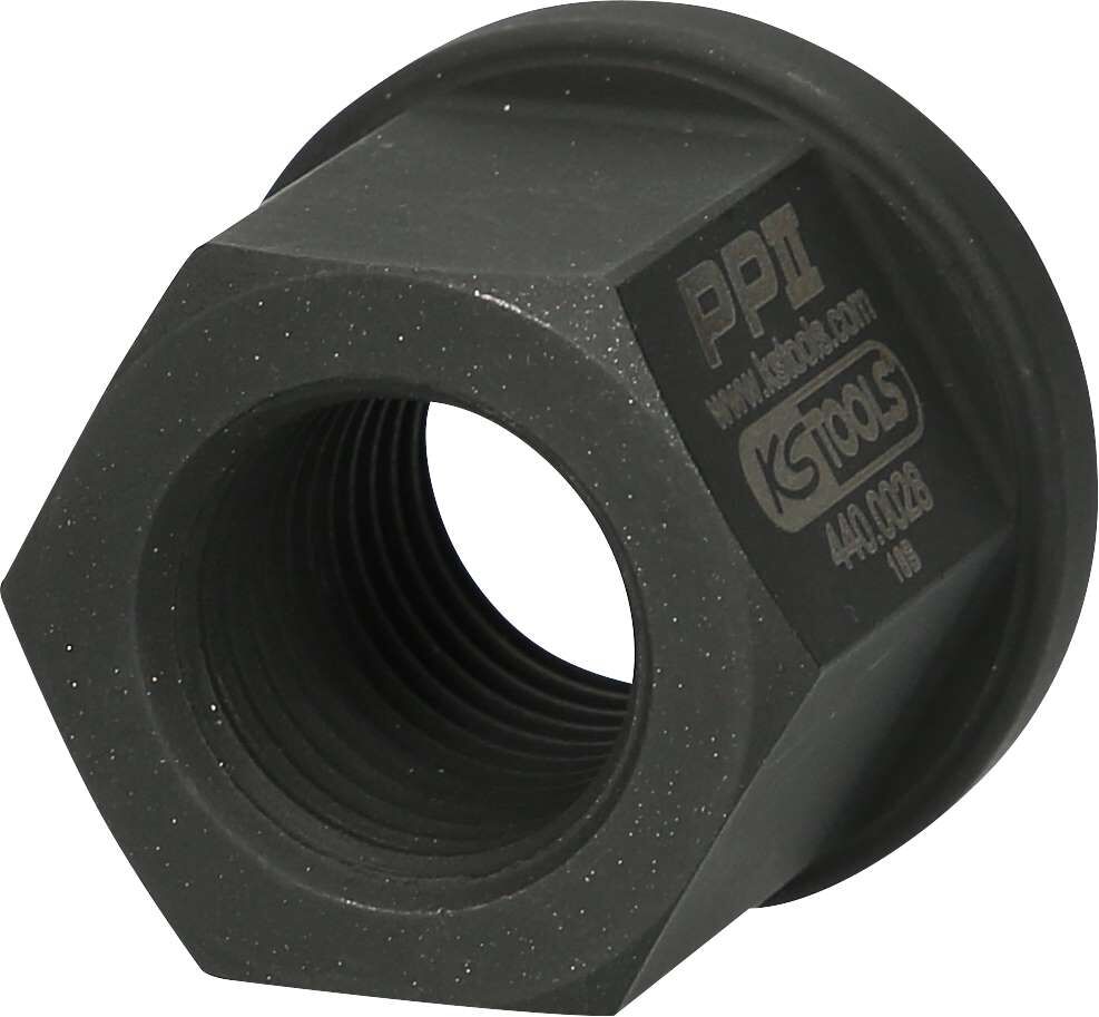 KS Tools Kragenmutter M22 Gesamtlänge 33 mm Produktbild KS Tools Kragenmutter M22 Gesamtlänge 33 mm