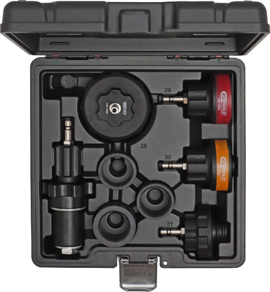 Produktbild KS Tools Kühlsystem-Adapter-Satz 8 teilig für asiatische Fahrzeuge