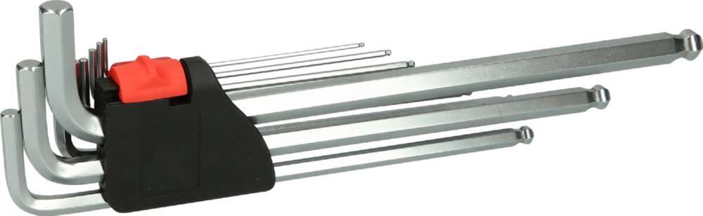 KS Tools Winkelstiftschlüsselsatz Kugelkopf Innensechskant XL 10 Teile Zoll Produktbild KS Tools Winkelstiftschlüsselsatz Kugelkopf Innensechskant XL 10 Teile Zoll bild 4