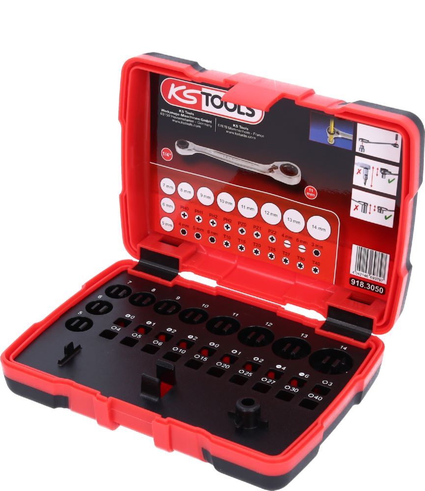 KS Tools Kunststoff Leerkoffer für 918.3050 Produktbild KS Tools Kunststoff Leerkoffer für 918.3050