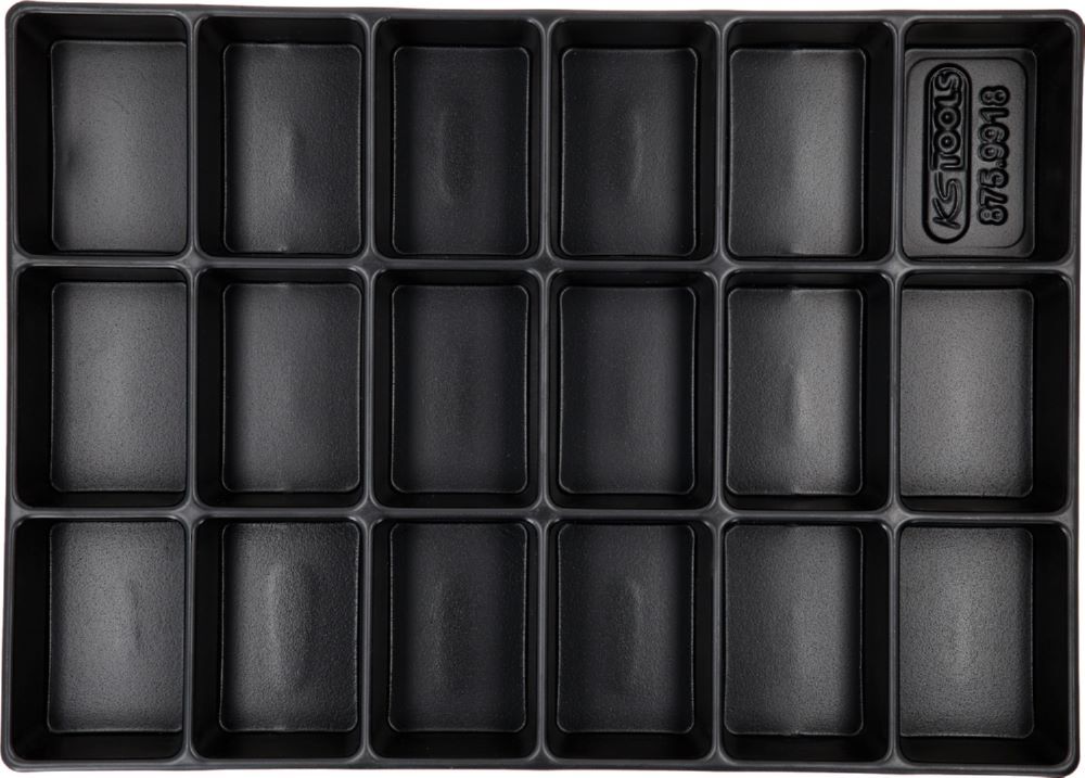 KS Tools Kunststoffeinlage zur Aufbewahrung 18 Fächer Produktbild KS Tools Kunststoffeinlage zur Aufbewahrung 18 Fächer bild 2