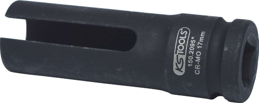KS Tools 1/2 Zoll Lambda Sonden Stecknuss 17,0 mm lang Gesamtlänge 78 mm Produktbild KS Tools 1/2 Zoll Lambda Sonden Stecknuss 17,0 mm lang Gesamtlänge 78 mm